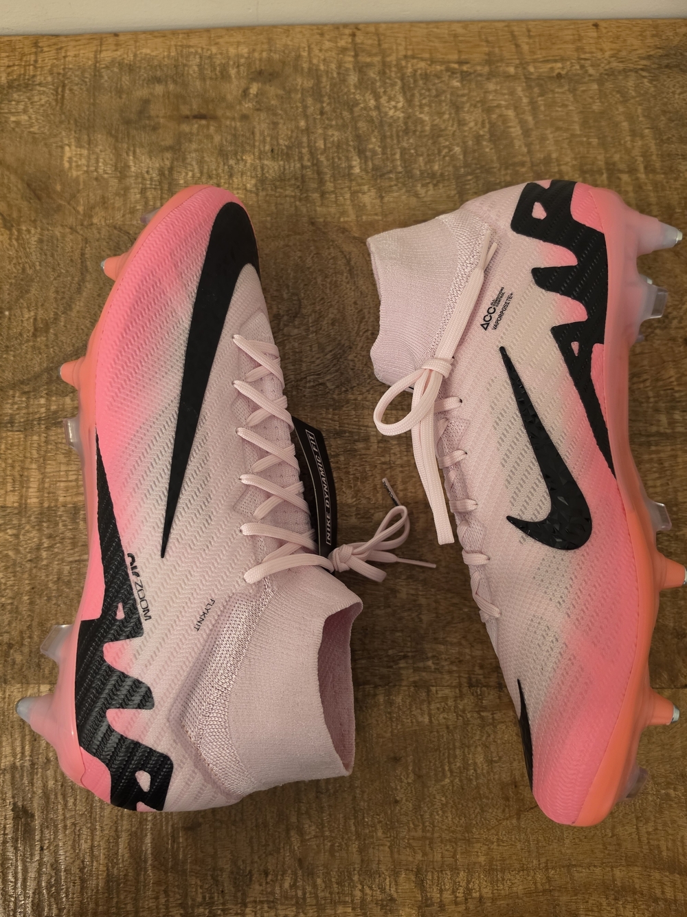 Nike Zoom Mercurial Superfly 9 Elite SG-Pro ACC Pink FD0246-601 Men Sz 10.5 NEW - Picture 9 of 13